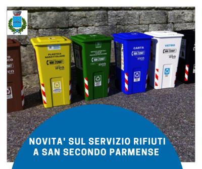 NOVITA' SUL SERVIZIO DI RACCOLTA RIFIUTI